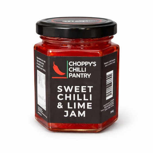 Choppy's Sweet Chilli & Lime Jam- Handmade in South Wales