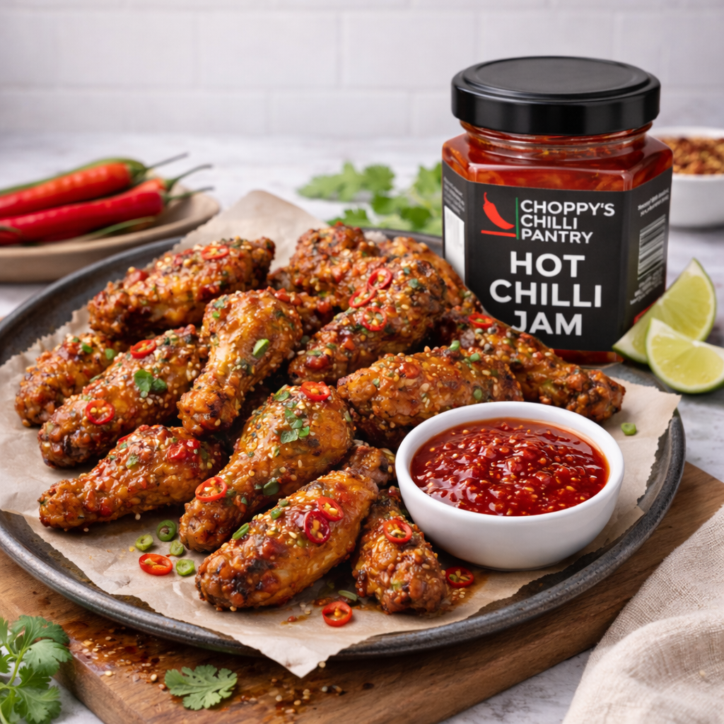 Choppy's Hot Chilli Jam- Handmade in South Wales